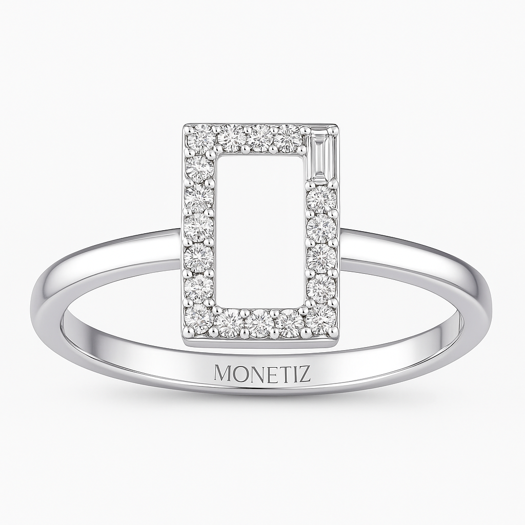 Framed Diamond Ring